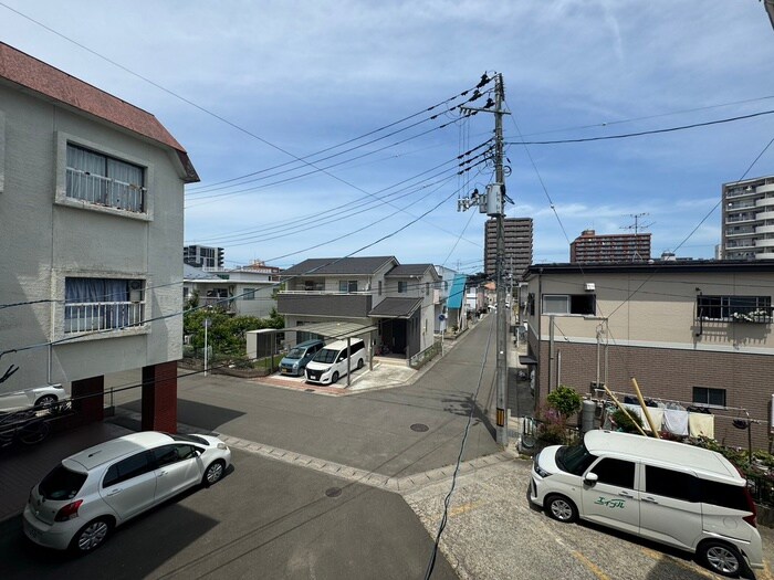 室内からの展望 ベルハイツ中倉