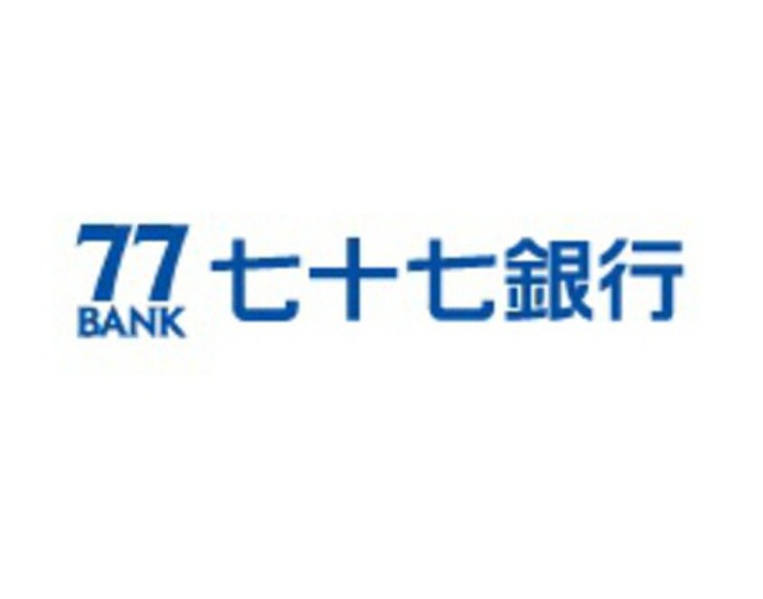 七十七銀行小松島支店(銀行)まで450m フラット小松島