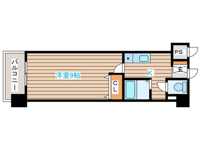 間取図 グランマーレKMK