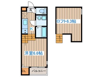 間取図 ハーモニーテラス田子Ⅱ