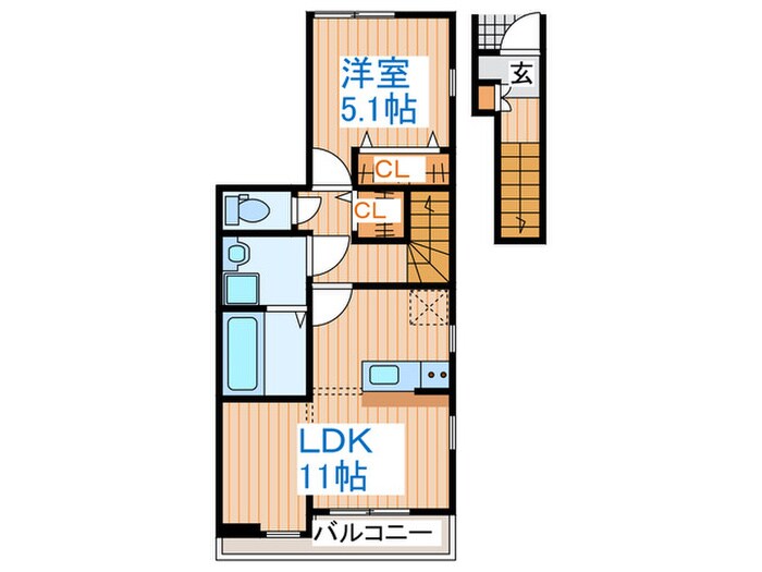 間取り図 ドゥ・アネッサAⅢ