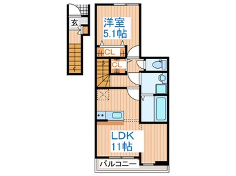 間取図 ドゥ・アネッサAⅢ