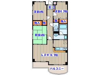 間取図 レックス本郷通り弐番館