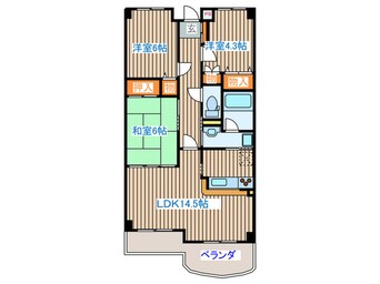 間取図 レックス本郷通り弐番館