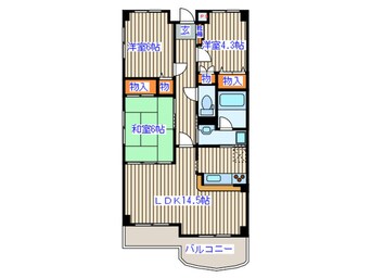 間取図 レックス本郷通り弐番館