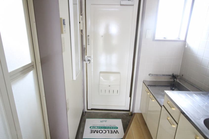 玄関 コーポ中沢