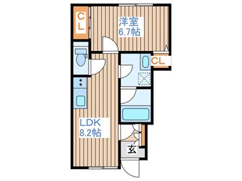 間取図 すまいる４１番館