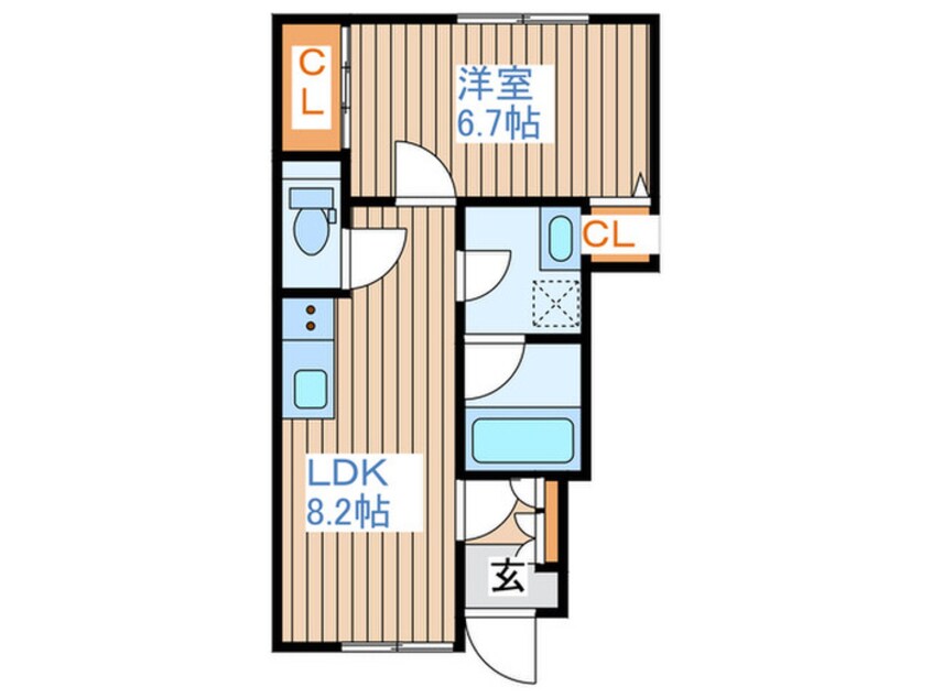 間取図 すまいる４１番館