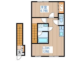 間取図 すまいる４１番館