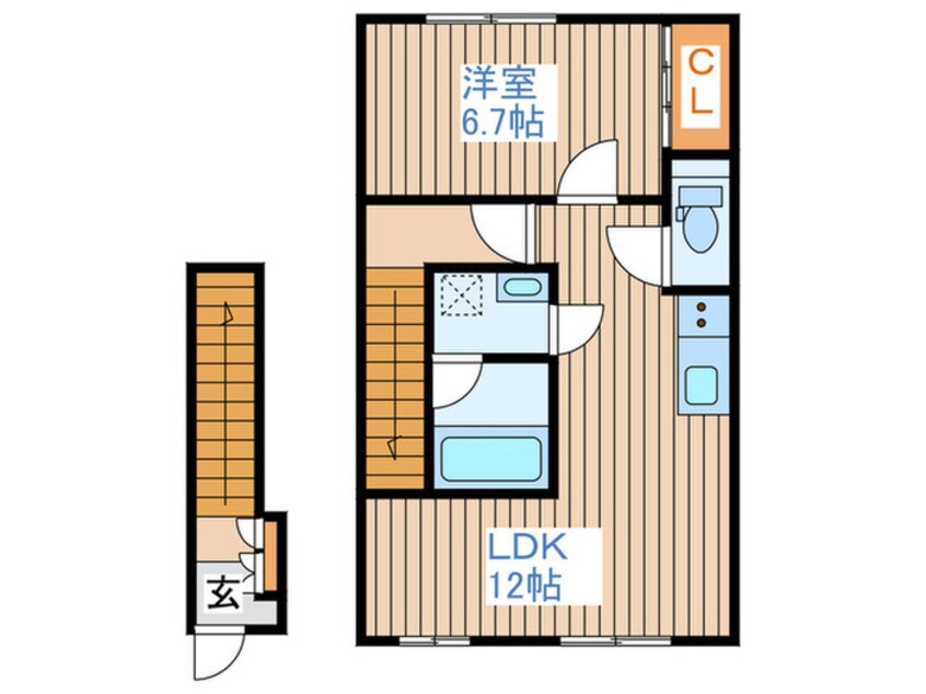 間取図 すまいる４１番館