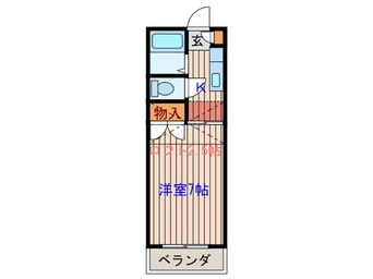 間取図 エクレ－ル南光台