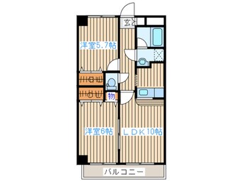 間取図 グレ－ス高橋Ｄ