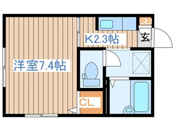 間取図 サンシャインSATOⅡ