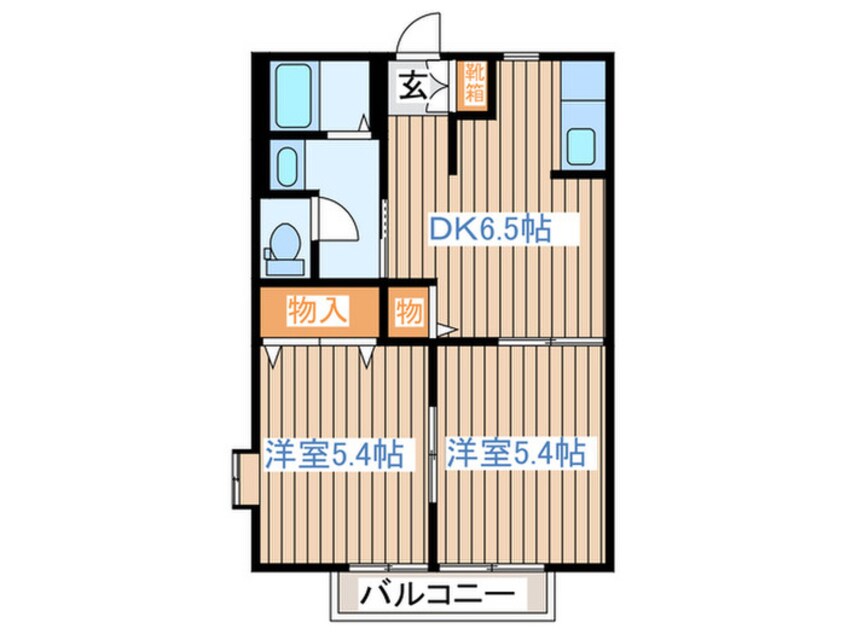 間取図 コンフォートＡ館