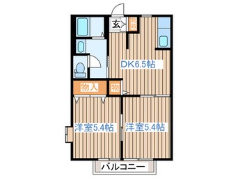 間取図 コンフォートＡ館