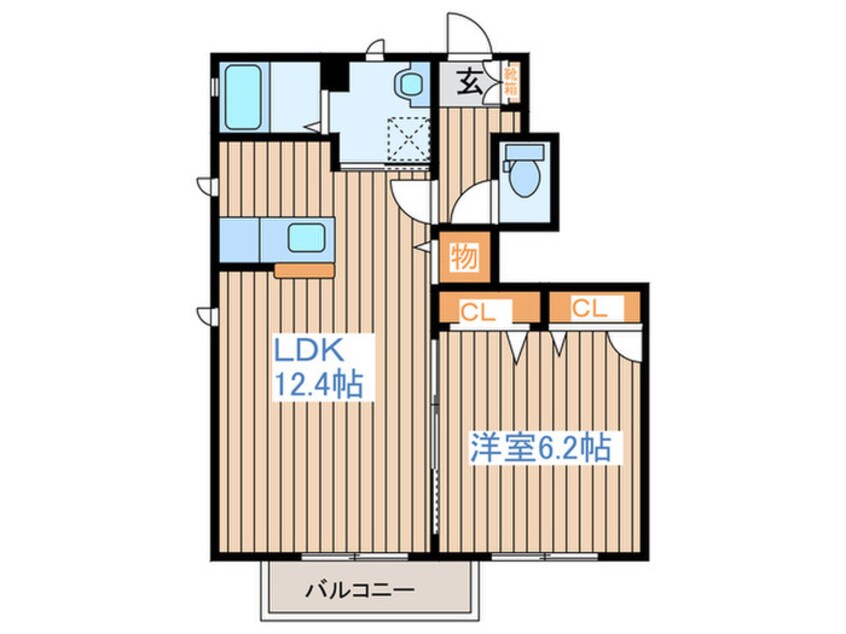 間取図 コンフォール参番館Ⅱ