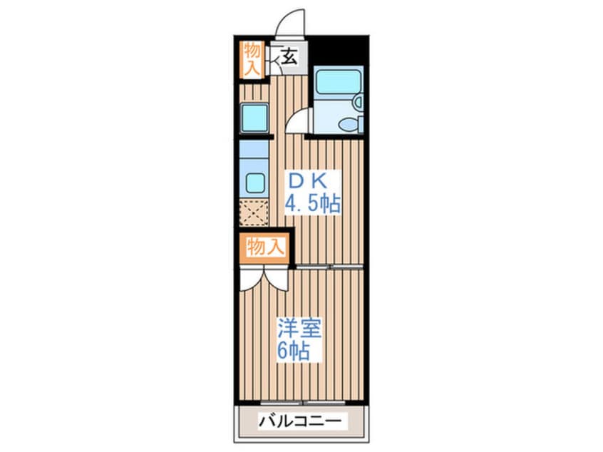 間取図 芳賀興産ビル