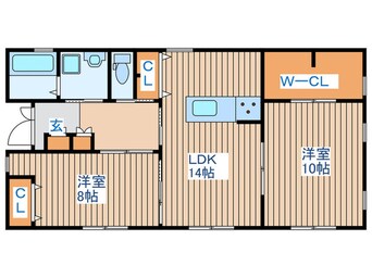 間取図 西多賀3丁目戸建て