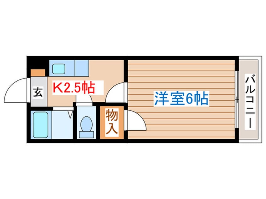 間取図 エクセランス・ド・花京院