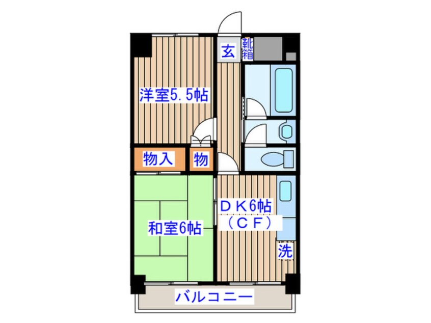 間取図 ＳＥＳビル