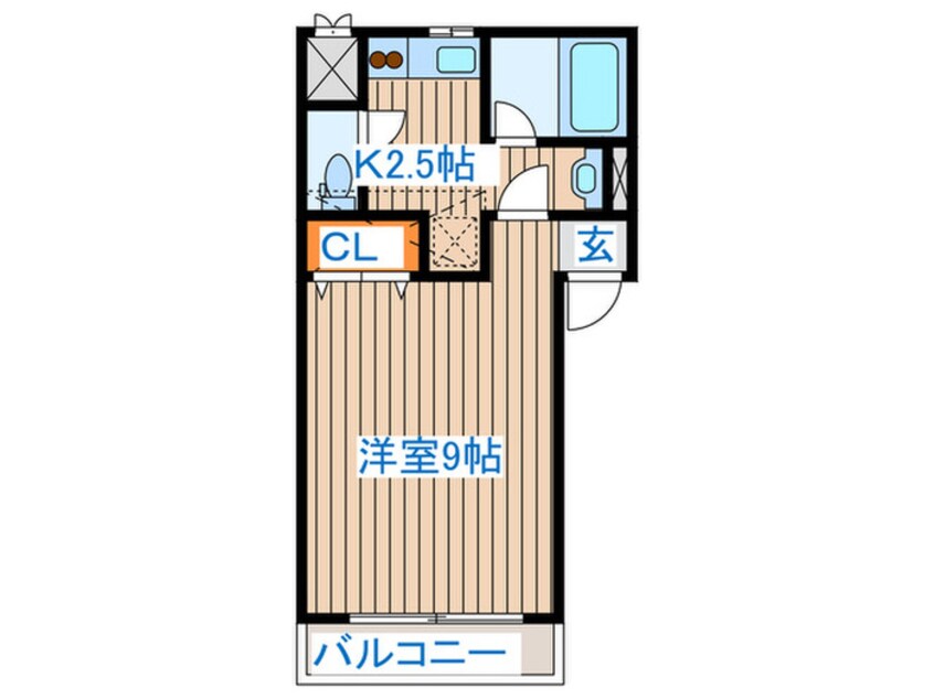 間取図 ロイヤルパ－ク萩ヶ丘