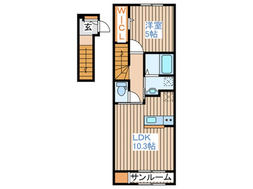 間取図 アンビションＸ