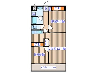 間取図 小鶴八番館