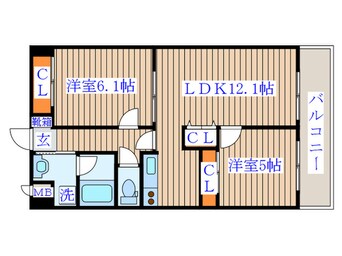 間取図 小鶴八番館