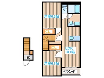 間取図 ラトゥール