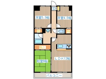 間取図 Ｕ＆Ｈビル