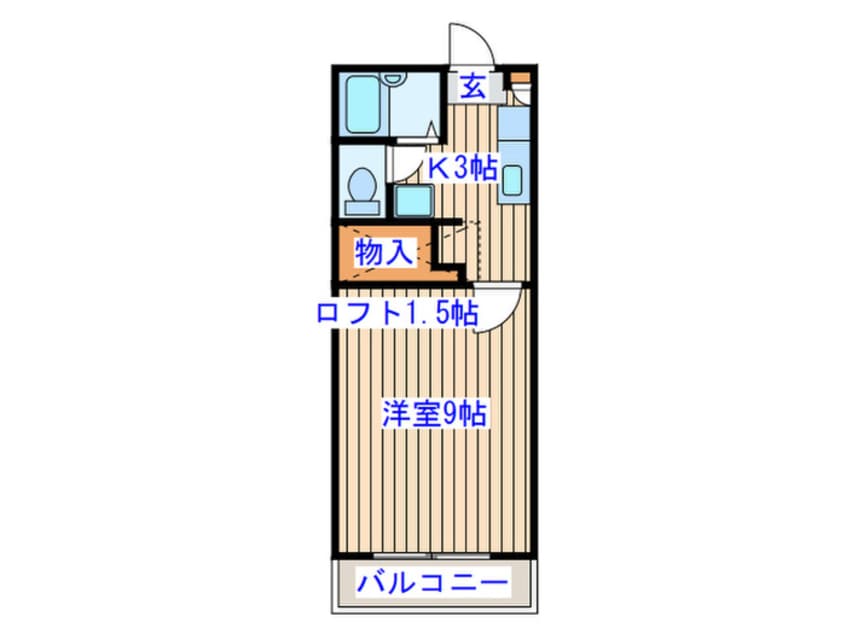 間取図 ハイライフ泉中央