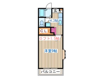 間取図 ハイライフ泉中央