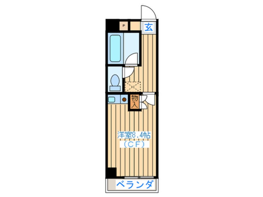 間取図 日宝プロシ－ド榴岡