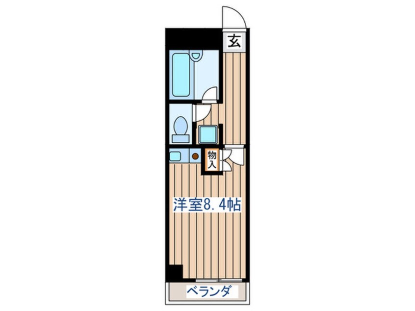 間取図 日宝プロシ－ド榴岡