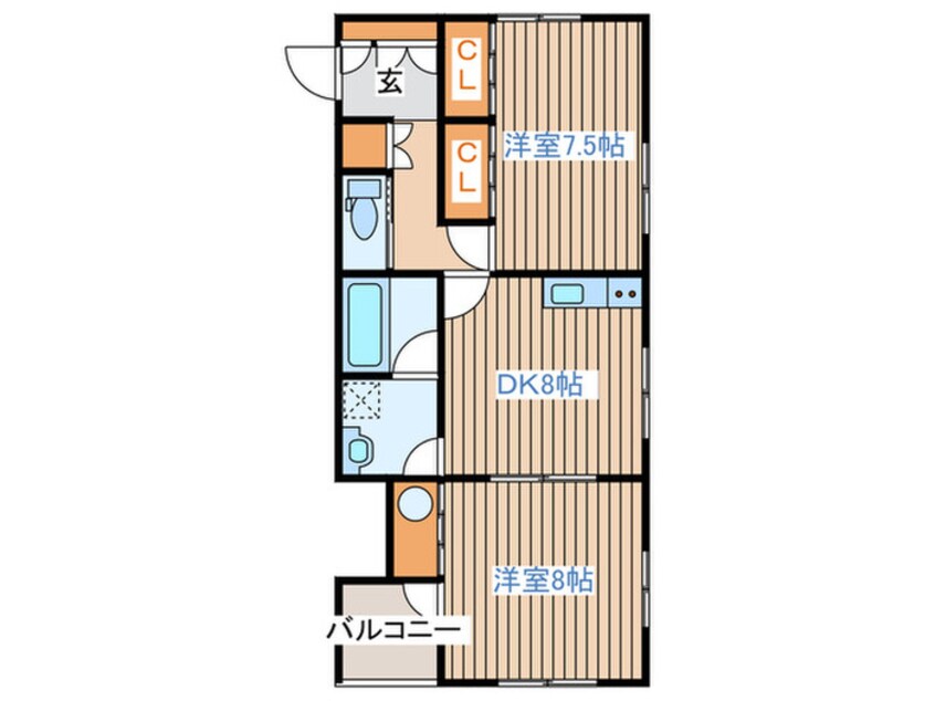 間取図 すまいる２６番館