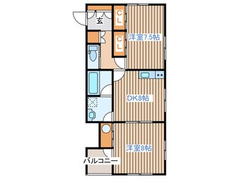 間取図 すまいる２６番館