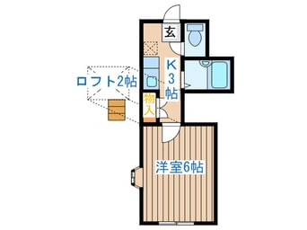 間取図 エバ－ベル西勝山
