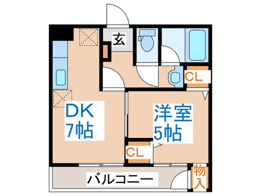 間取図 第二ショ－ケ－ビル