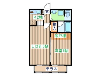 間取図 ＧＲＡＣＥ　ＭＯＲＩＹＡ