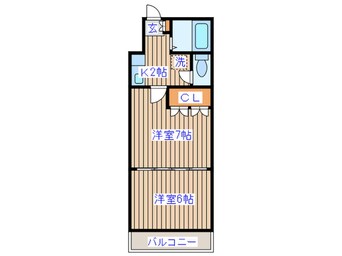 間取図 イ－グルハイツ萩野町