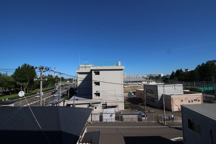 室内からの展望 イ－グルハイツ萩野町