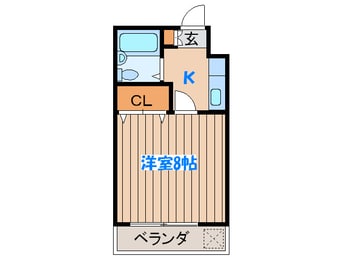 間取図 イーグルハイツ銀杏町