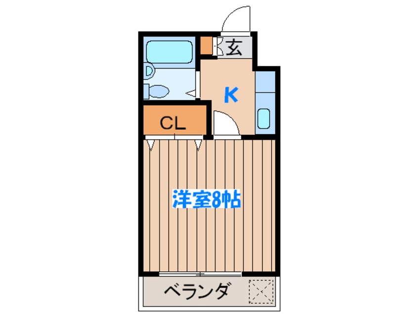 間取図 イーグルハイツ銀杏町