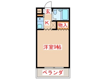 間取図 プレステージ・Ｓ