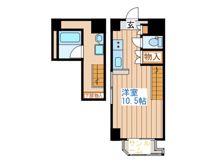 間取り図 サンボルグなかくら