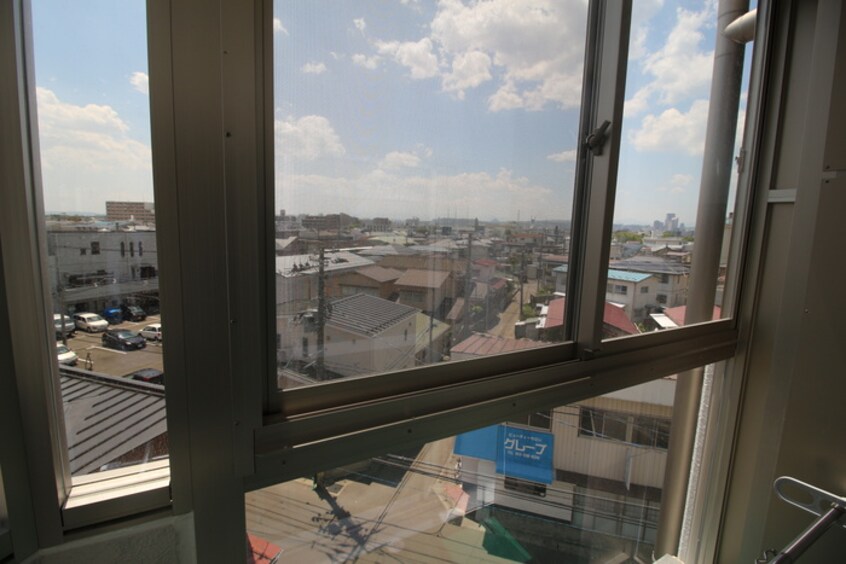 室内からの展望 サンボルグなかくら