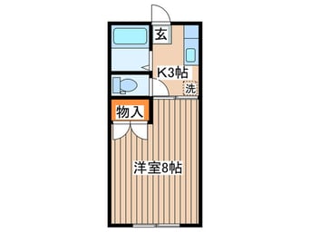 間取図 オ－クヒルズⅠ