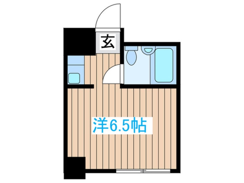 間取図 レジオン五橋