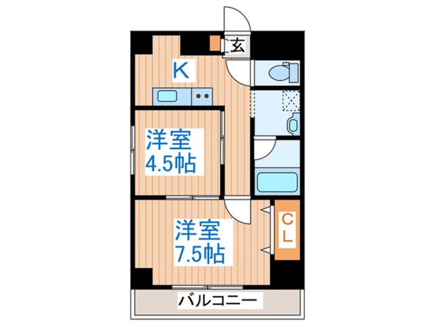 間取図 シルヴァン片平