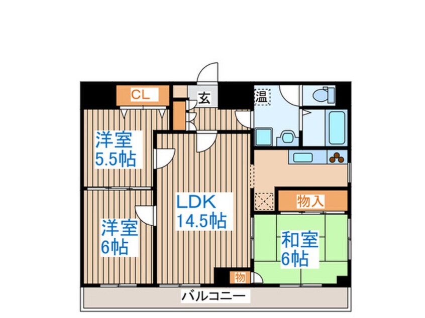 間取図 シルヴァン片平